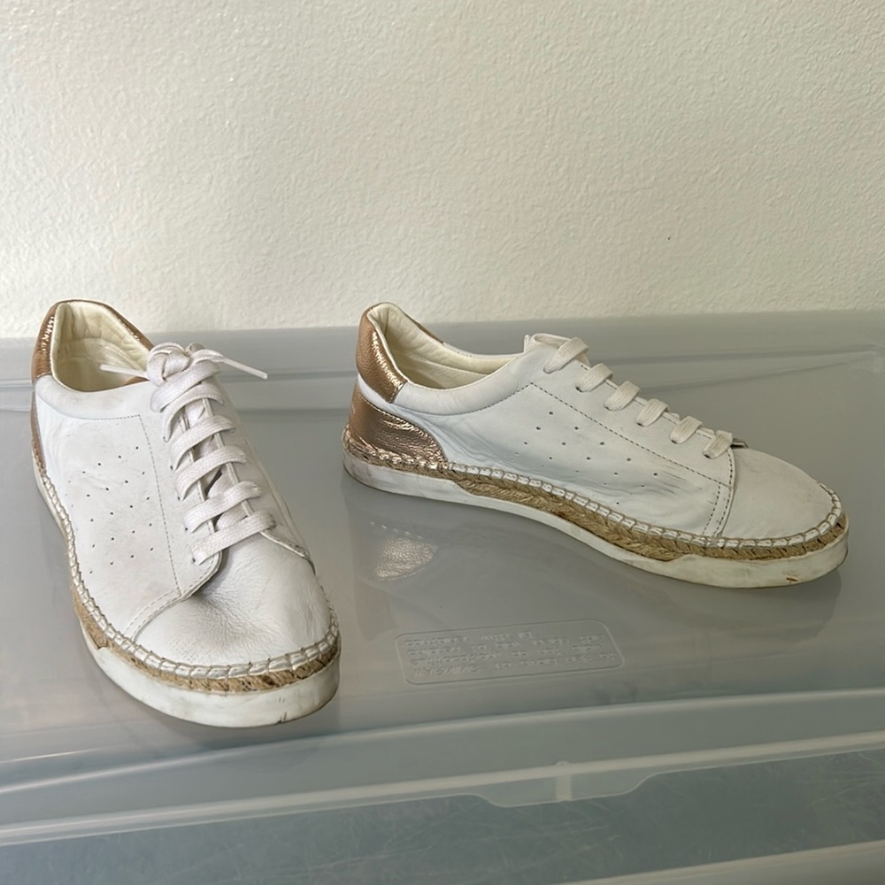 Canal Saint Martin tennis shoes. This is a great French brand, very trendy.
